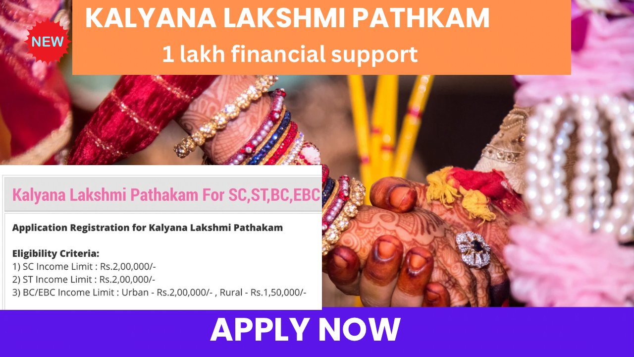 Telangana Kalyana Lakshmi Pathakam Scheme