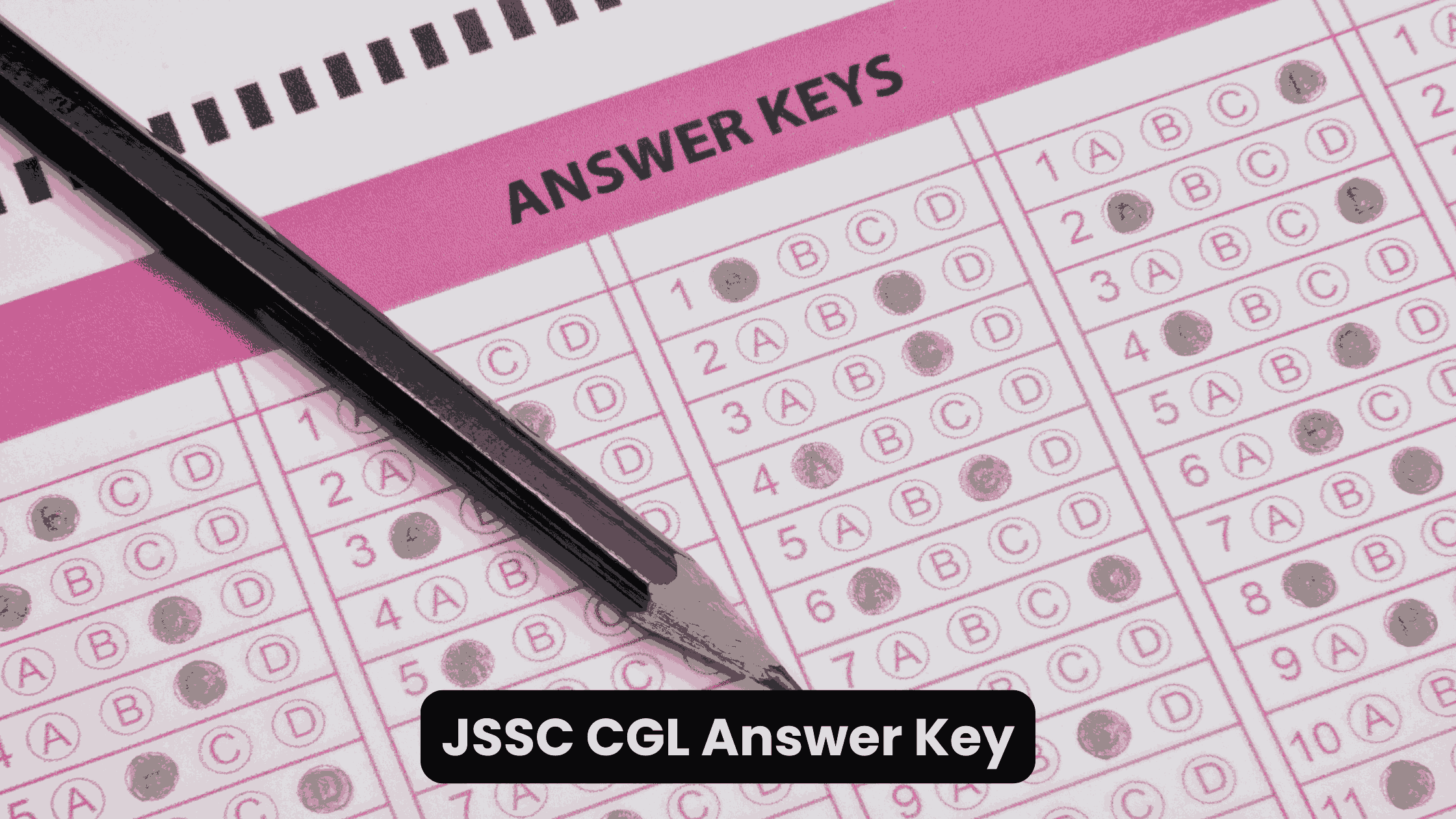 JSSC CGL Answer Key