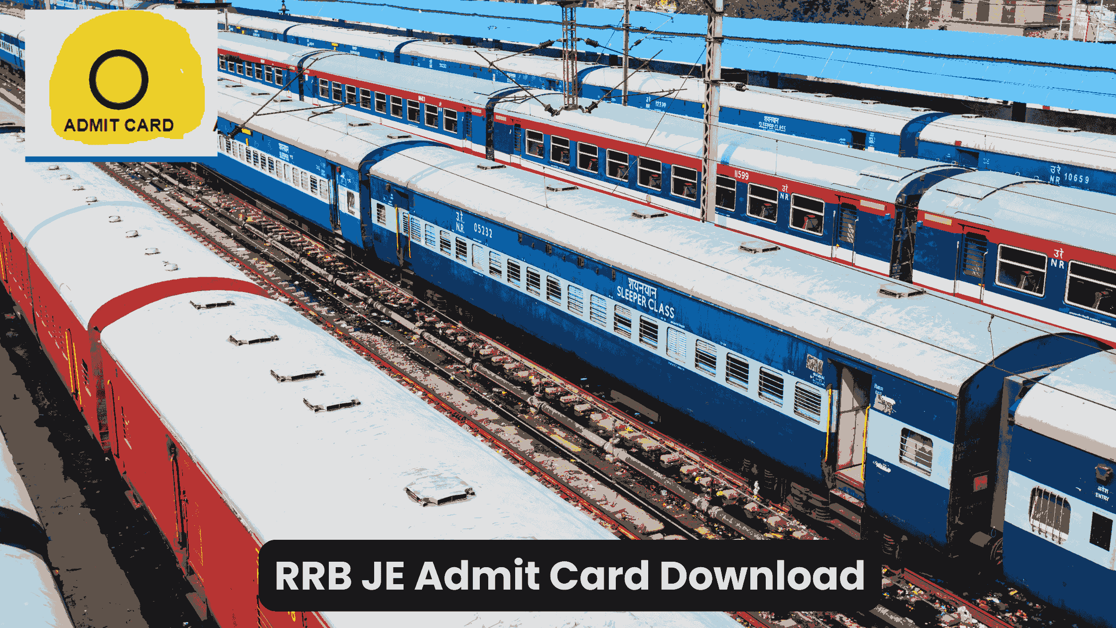 RRB JE Admit Card Download