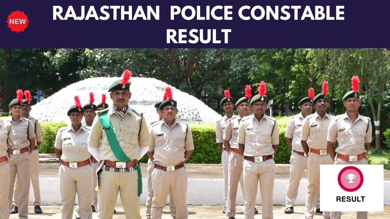 Rajasthan Police Constable Result