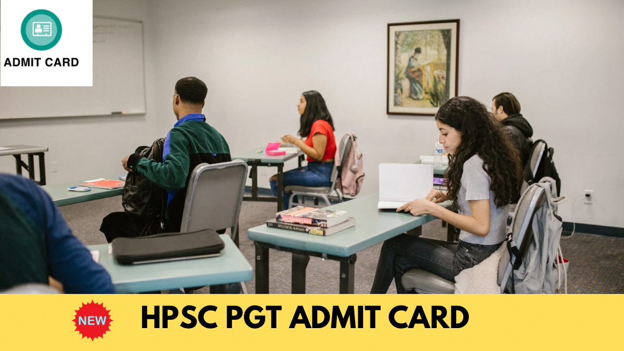 HPSC PGT Admit Card