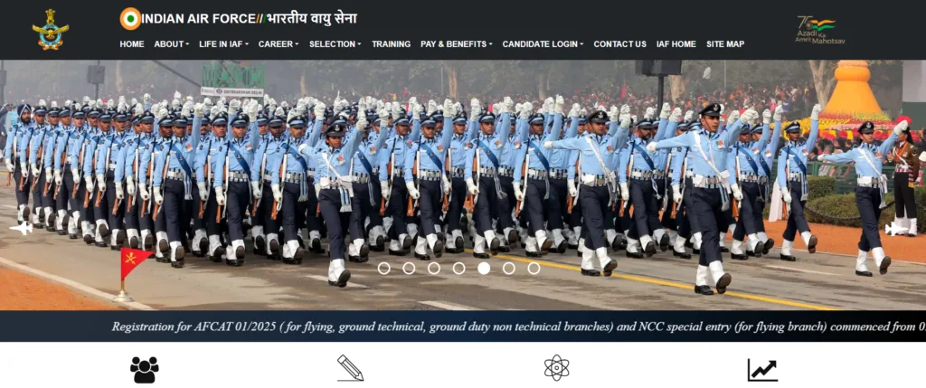 Official AFCAT Portal