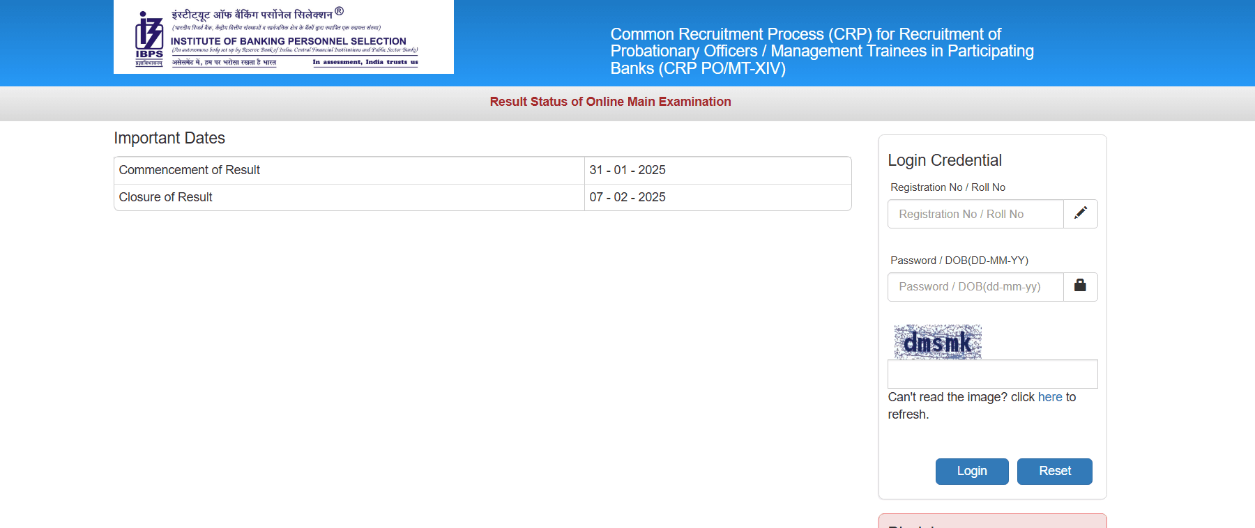 IBPS PO Mains Result 2024-25 [OUT]: Check Result of Online Mains Exam ...
