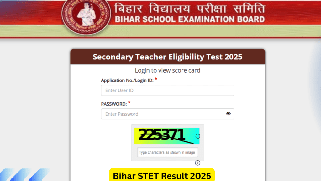 Bihar STET Result 2025