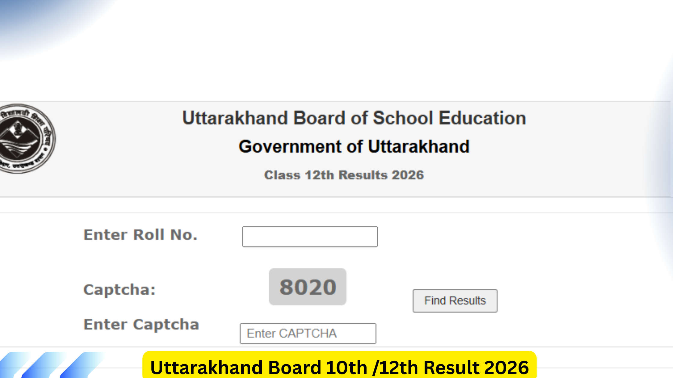Uttarakhand Board 10th /12th Result 2026