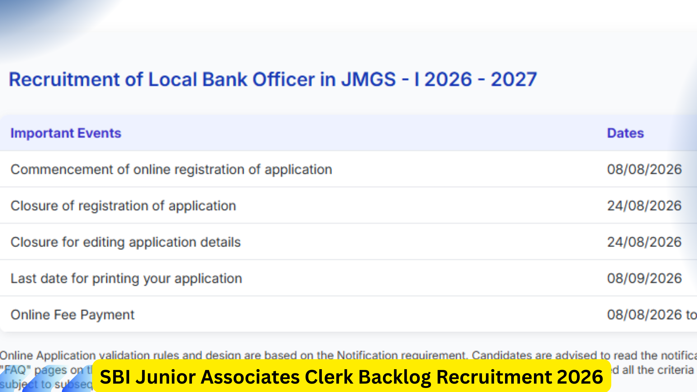 IOB Local Bank Officer LBO Recruitment 2026